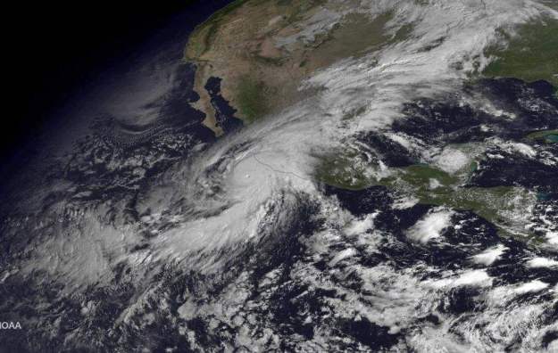 Hurricane Patricia weather graphic